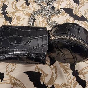 Chain Purse with Two Compartments NWOT